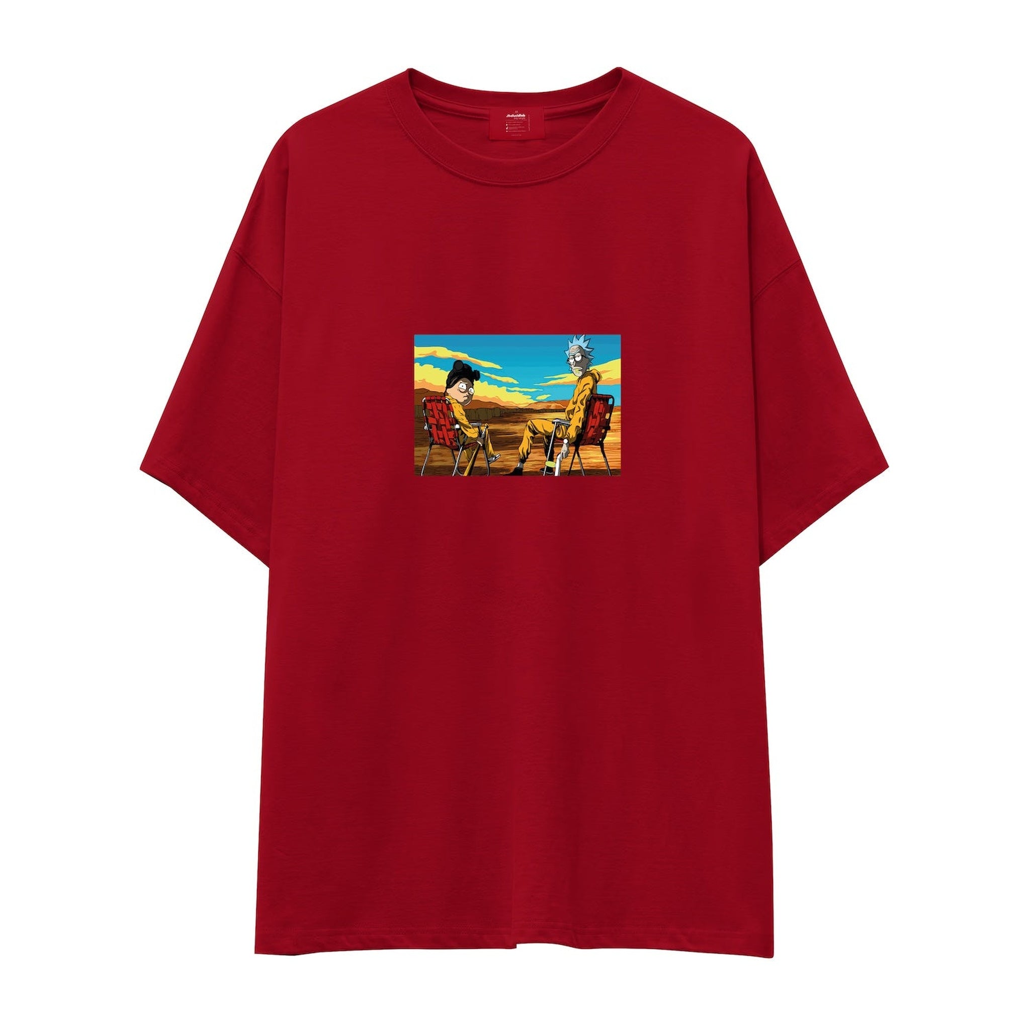 Breaking Bad / Rick and Morty Oversize Tişört