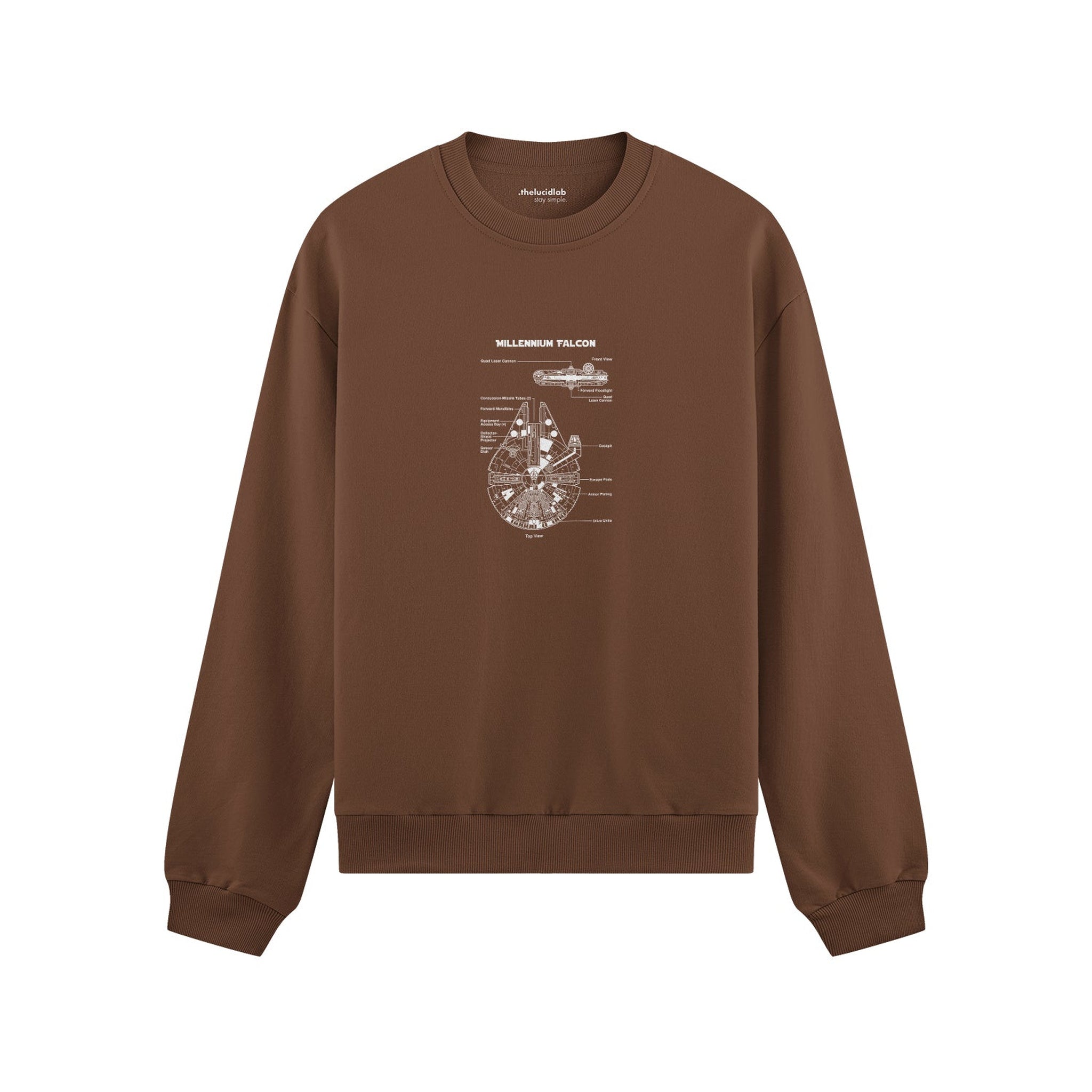 Millennium Falcon Oversize Sweatshirt