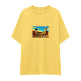 Breaking Bad / Rick and Morty Oversize Tişört