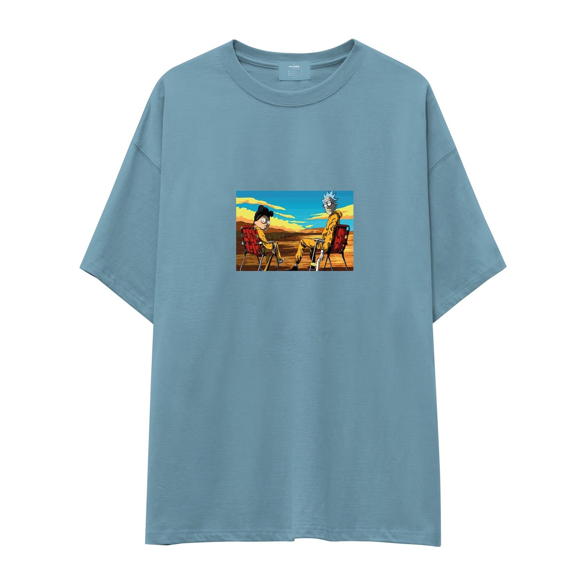 Breaking Bad / Rick and Morty Oversize Tişört