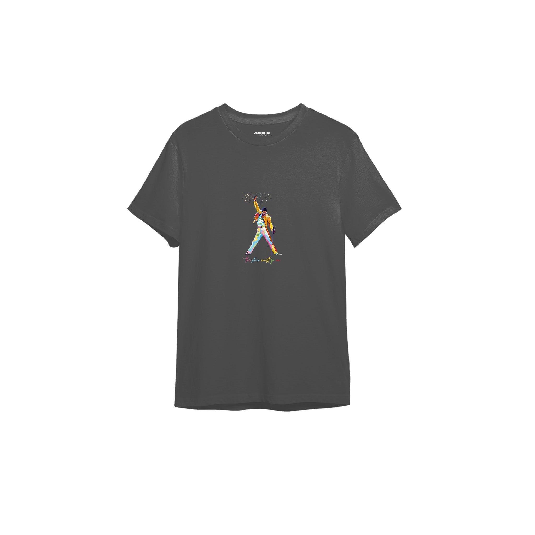 Freddie Mercury Tişört — Antrasit