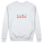 Christmas Stocking Cats Sweatshirt