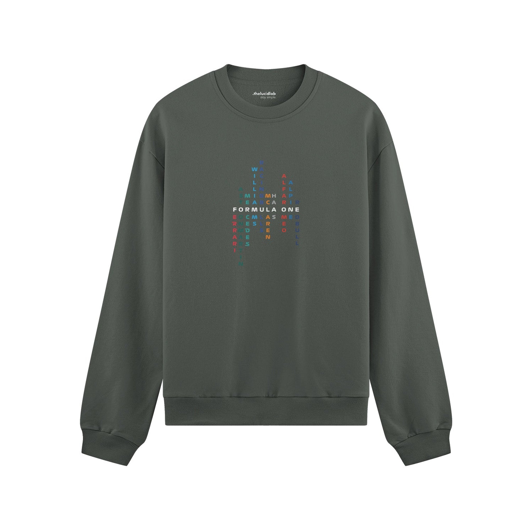 Formula 1 Teams Oversize Sweatshirt