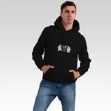 Tangled Christmas Cats Hoodie
