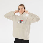 Tangled Christmas Cats Hoodie