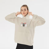 Tangled Christmas Cats Hoodie