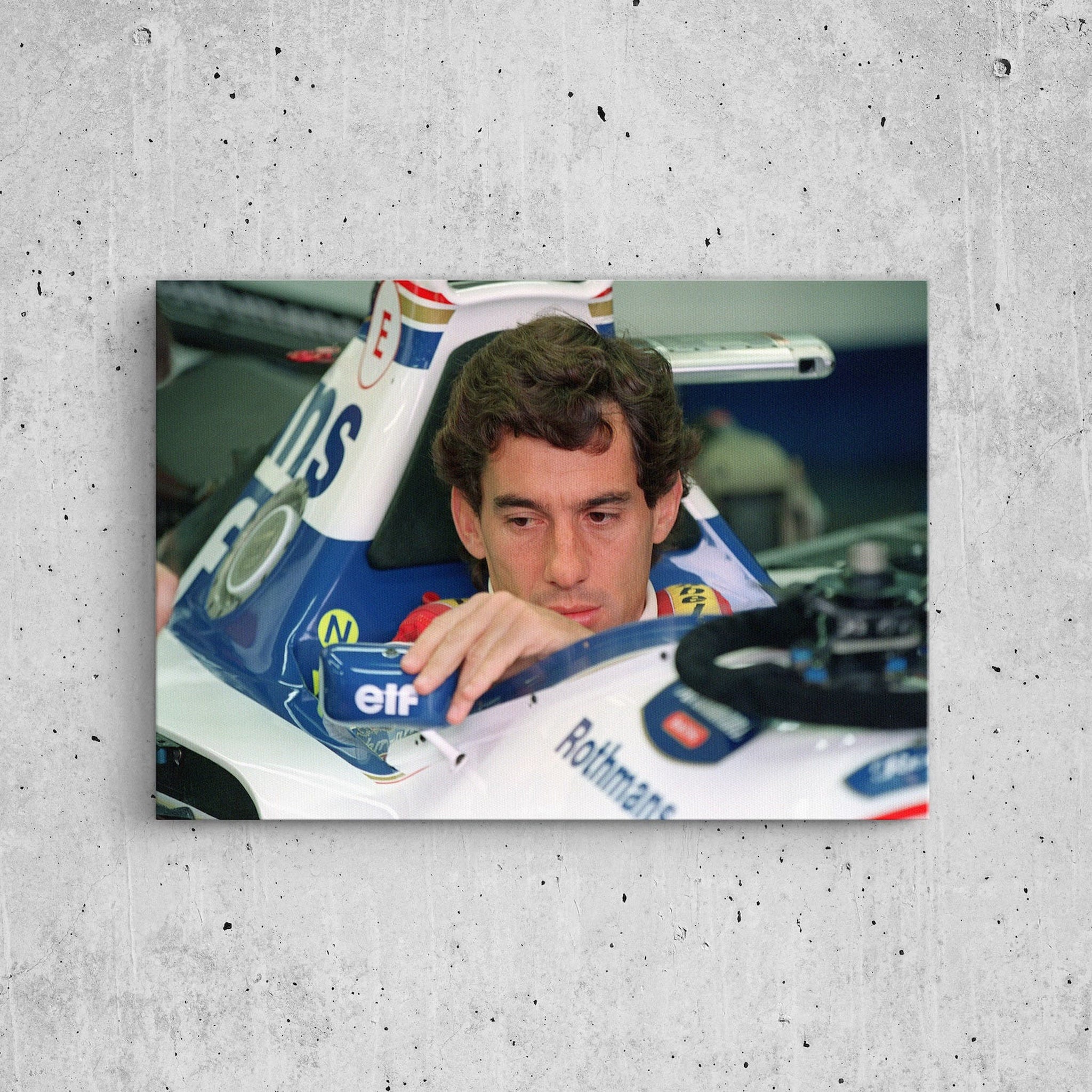 The Legend v2 / Ayrton Senna Kanvas Tablo
