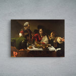 Supper at Emmaus Kanvas Tablo