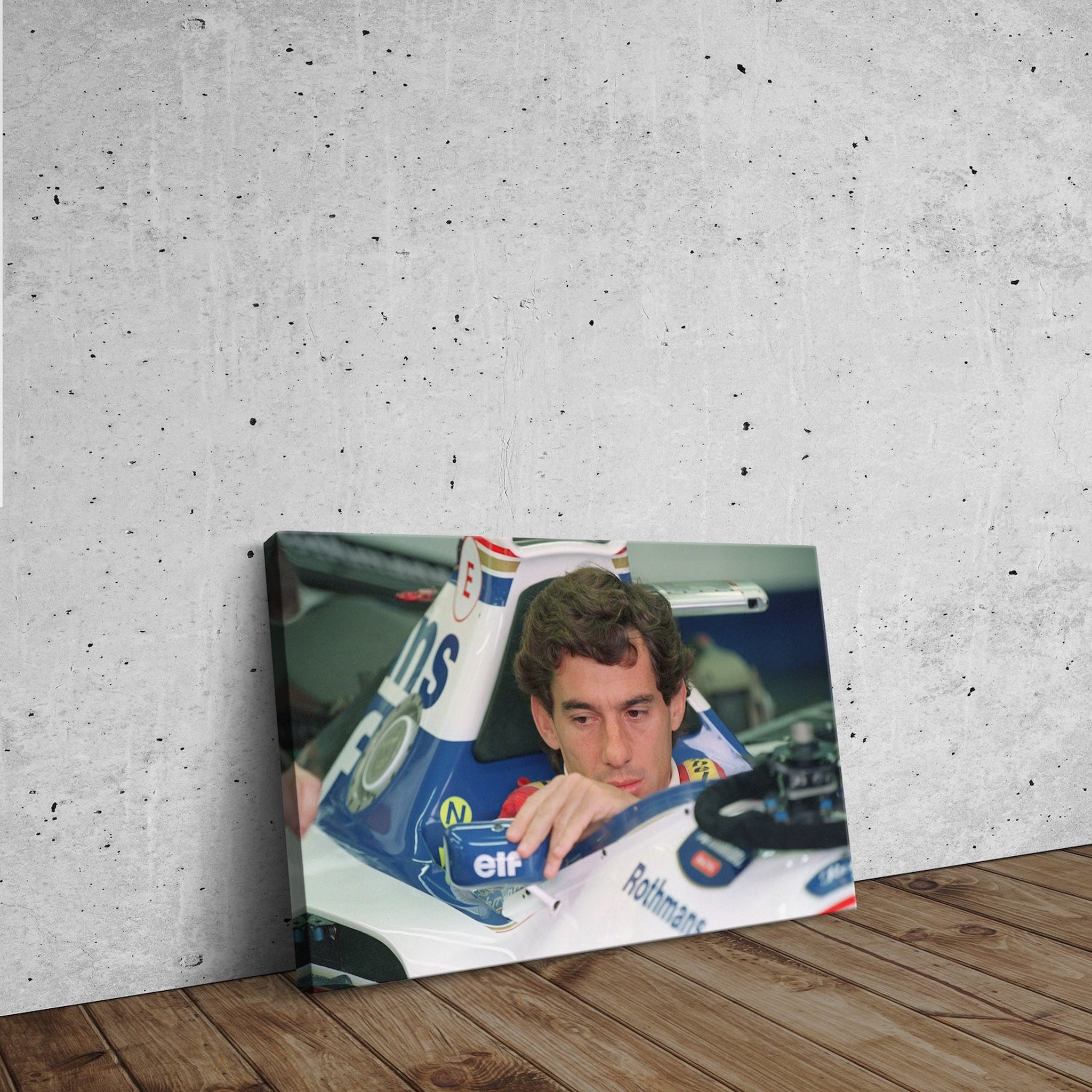 The Legend v2 / Ayrton Senna Kanvas Tablo