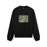 Avatar The Last Airbender Map Oversize Sweatshirt