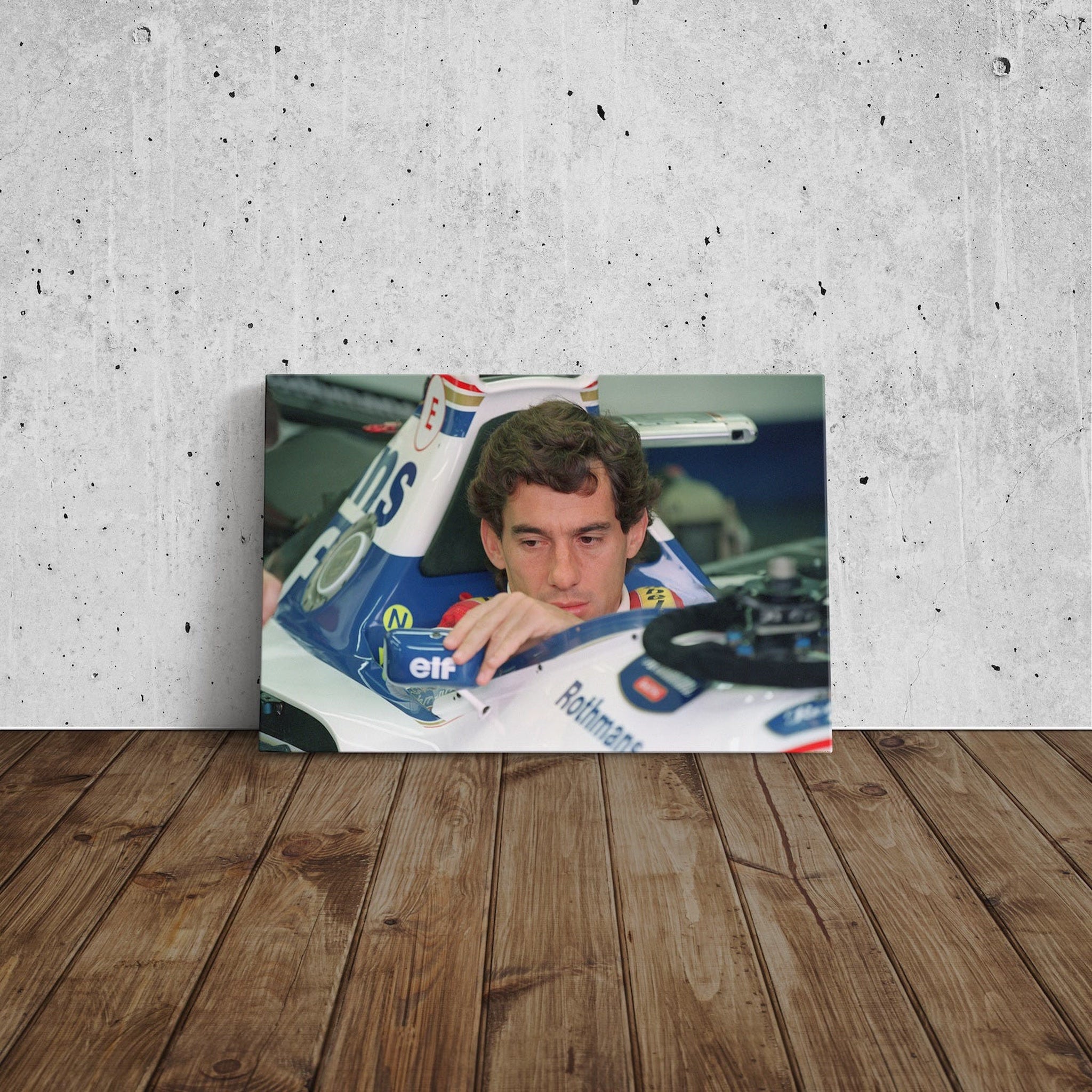 The Legend v2 / Ayrton Senna Kanvas Tablo