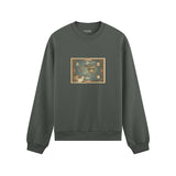 Avatar The Last Airbender Map Oversize Sweatshirt