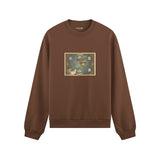 Avatar The Last Airbender Map Oversize Sweatshirt
