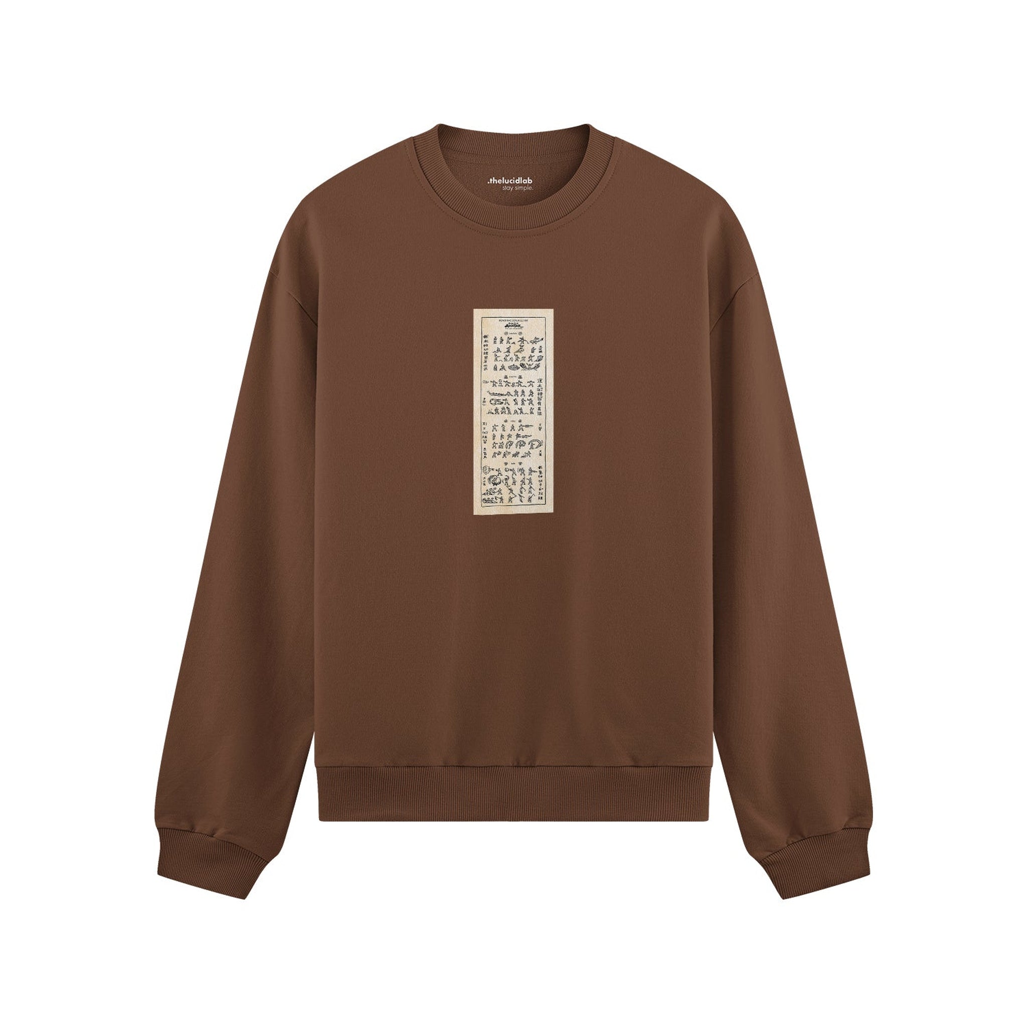 Avatar The Last Airbender Bending Scrolls Oversize Sweatshirt