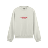 Kiss Now Talk Later Oversize Sweatshirt