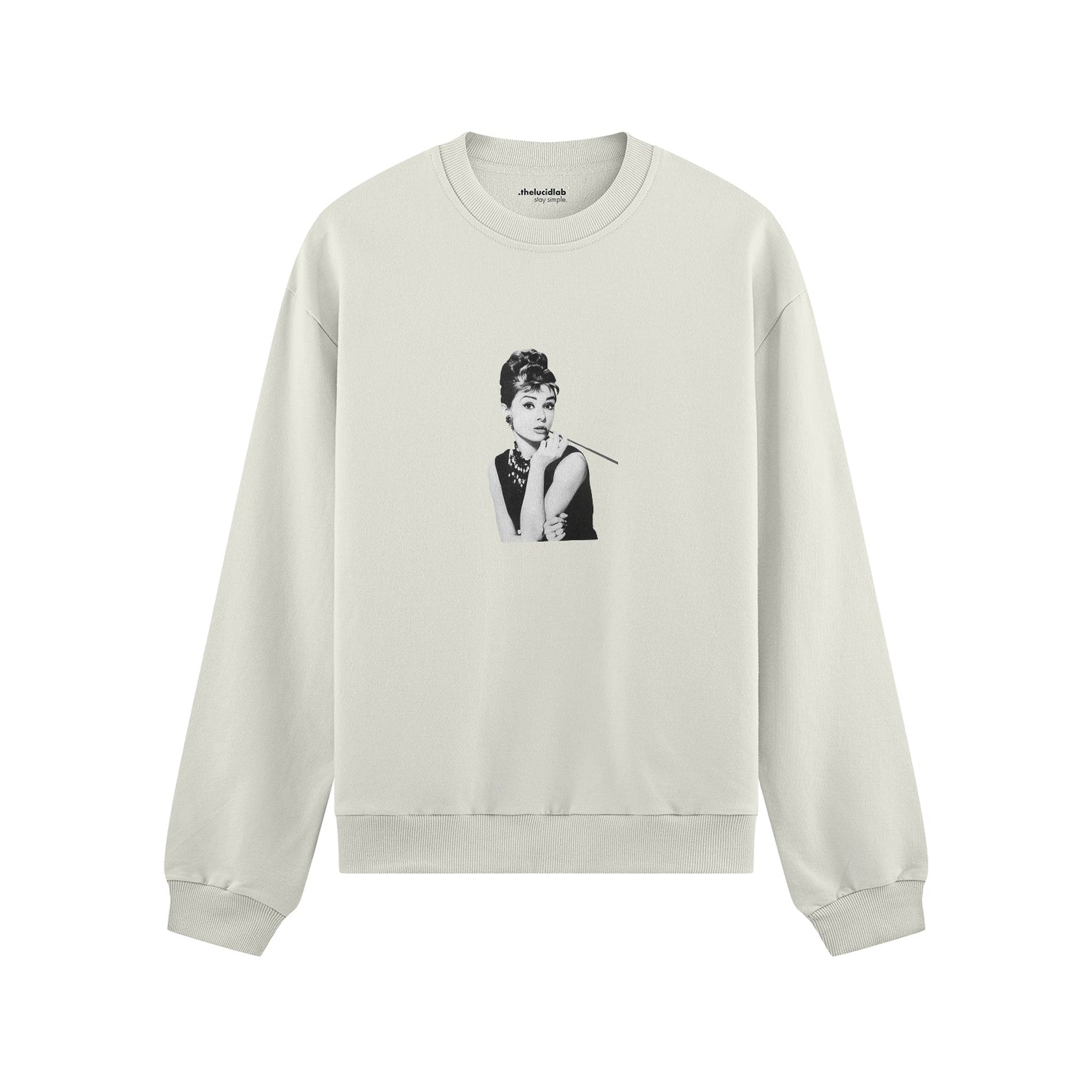 Audrey Hepburn Oversize Sweatshirt