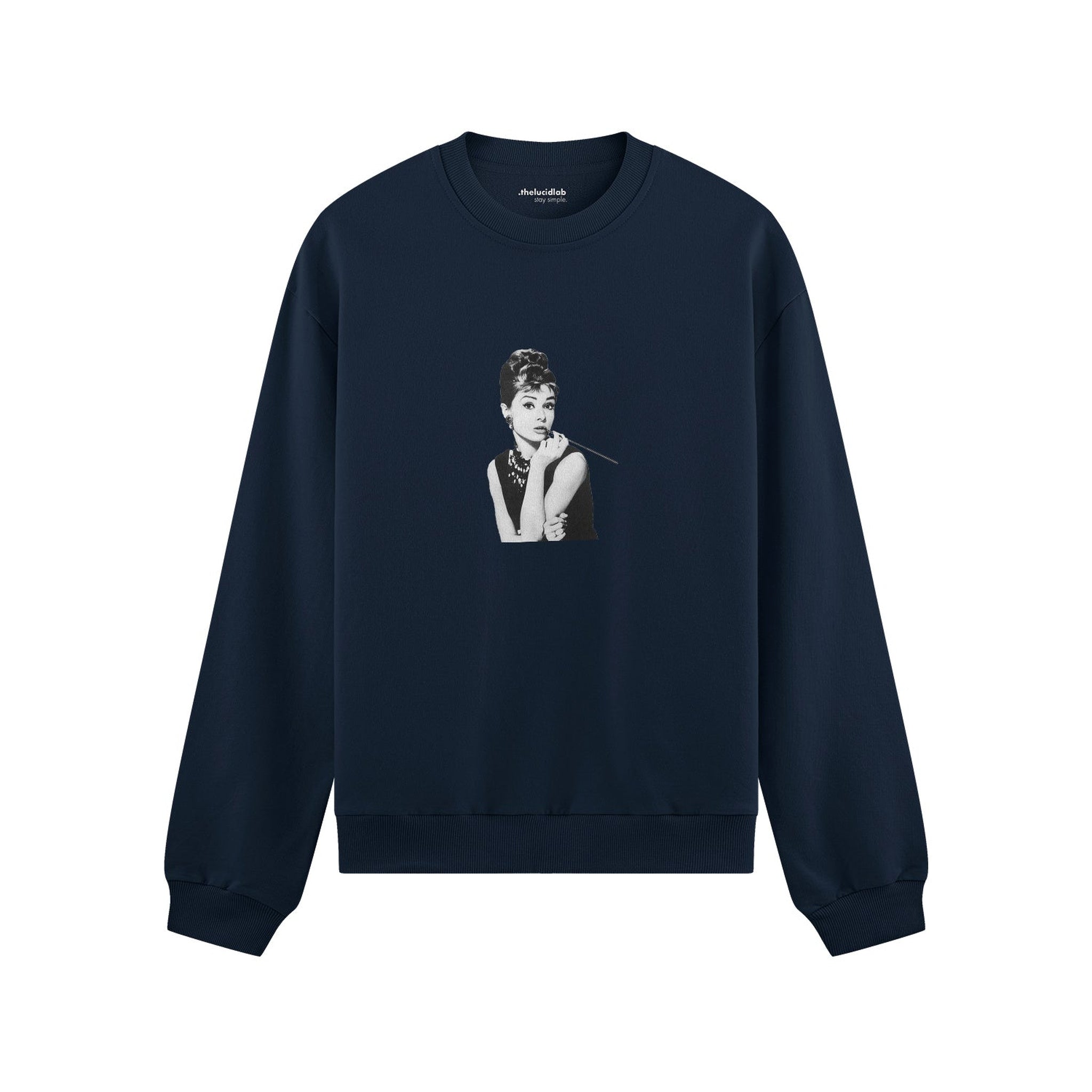 Audrey Hepburn Oversize Sweatshirt