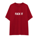 FUCK IT Oversize Tişört