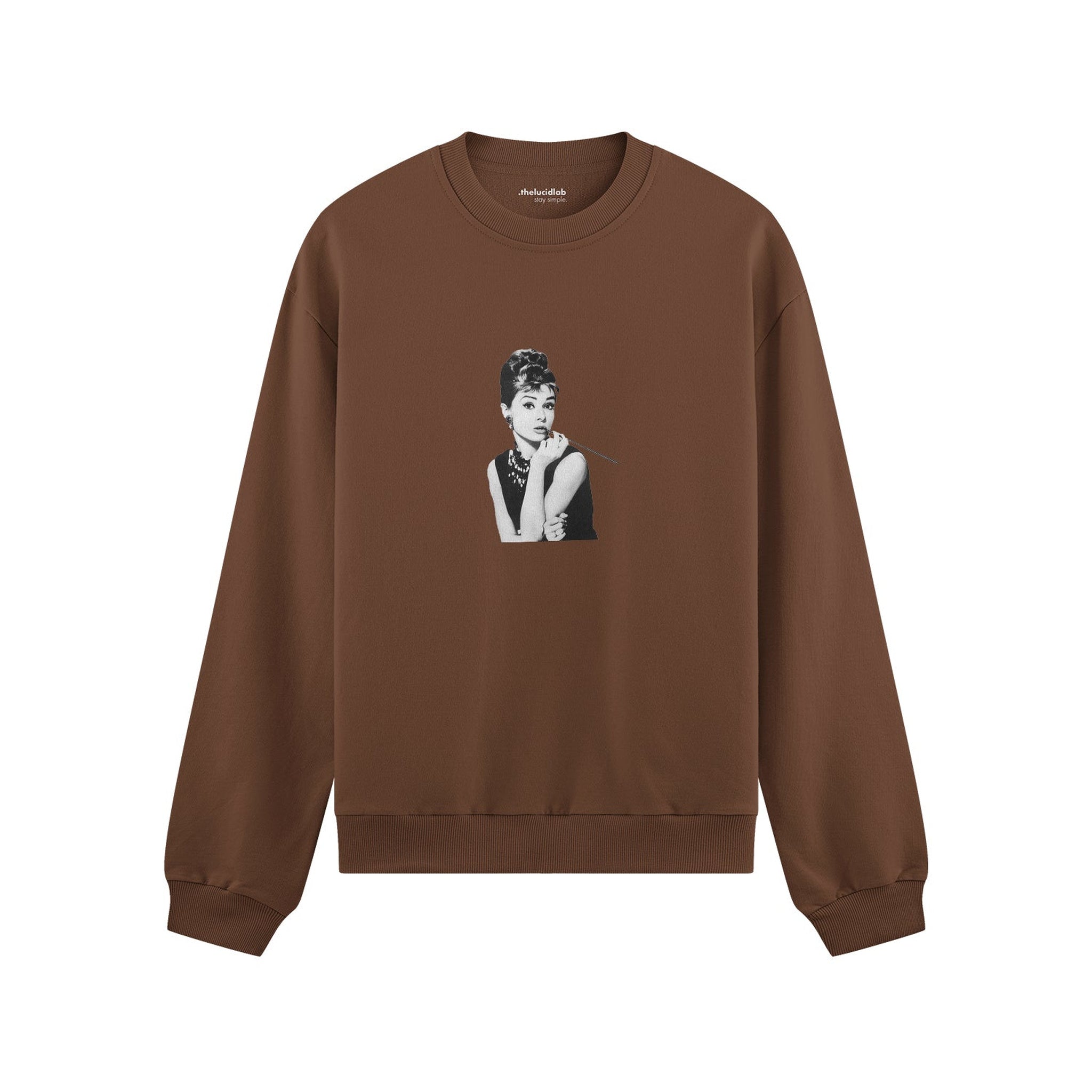 Audrey Hepburn Oversize Sweatshirt