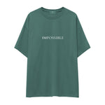 IMPOSSIBLE Oversize Tişört
