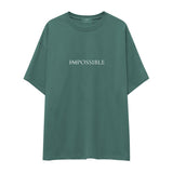 IMPOSSIBLE Oversize Tişört