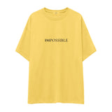 IMPOSSIBLE Oversize Tişört