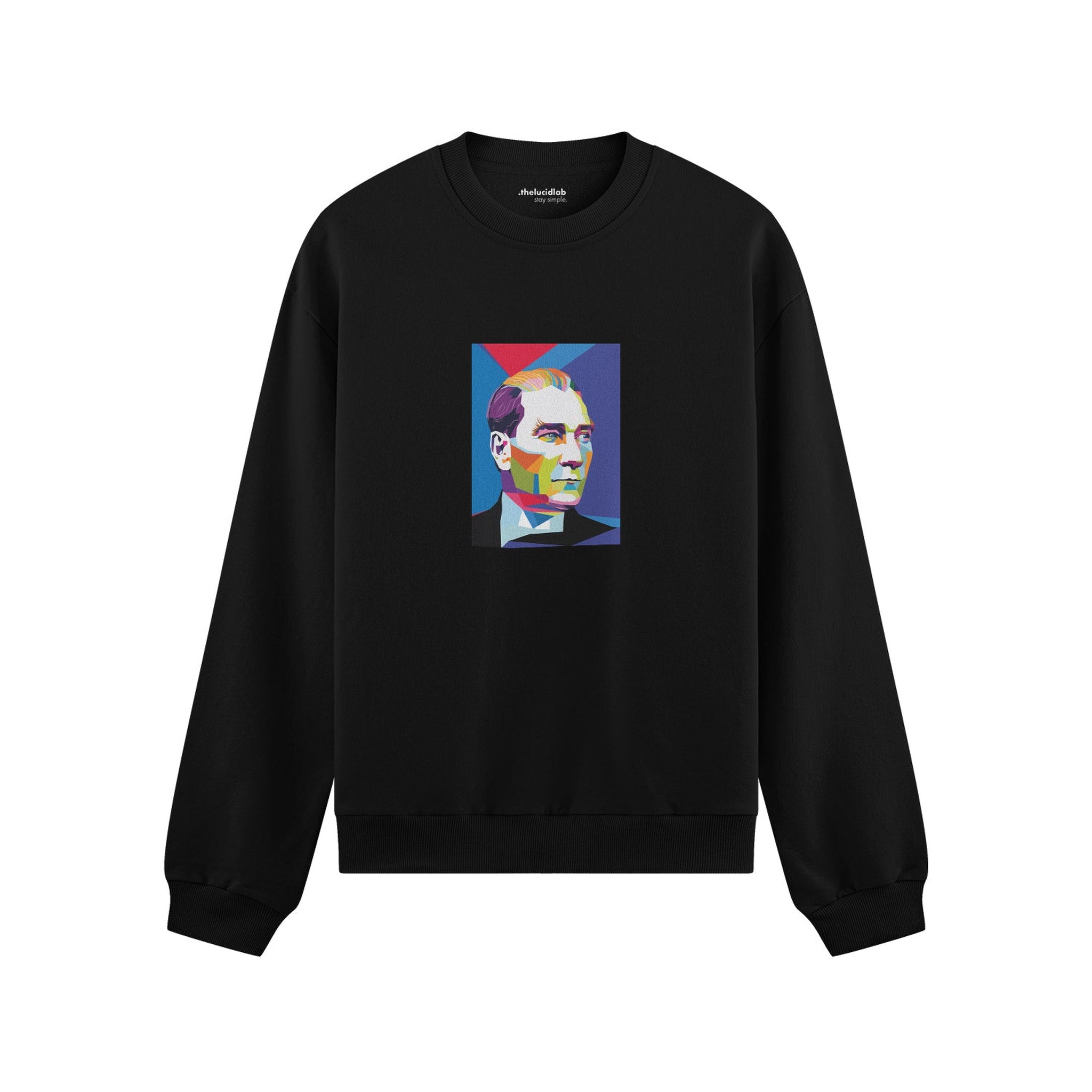 Atatürk Pop Art Oversize Sweatshirt