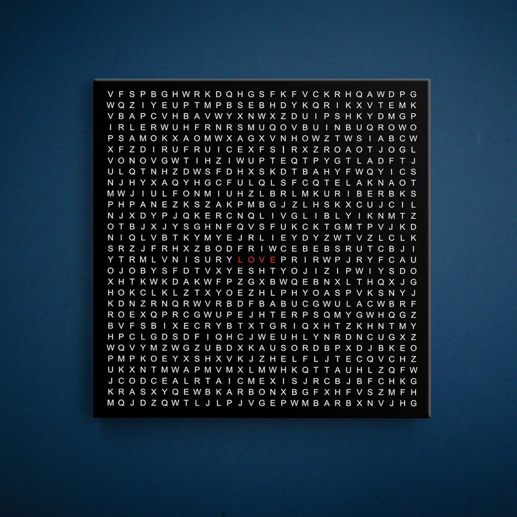Love Puzzle Kanvas Tablo