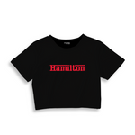 Hamilton / Ferrari Crop Tişört