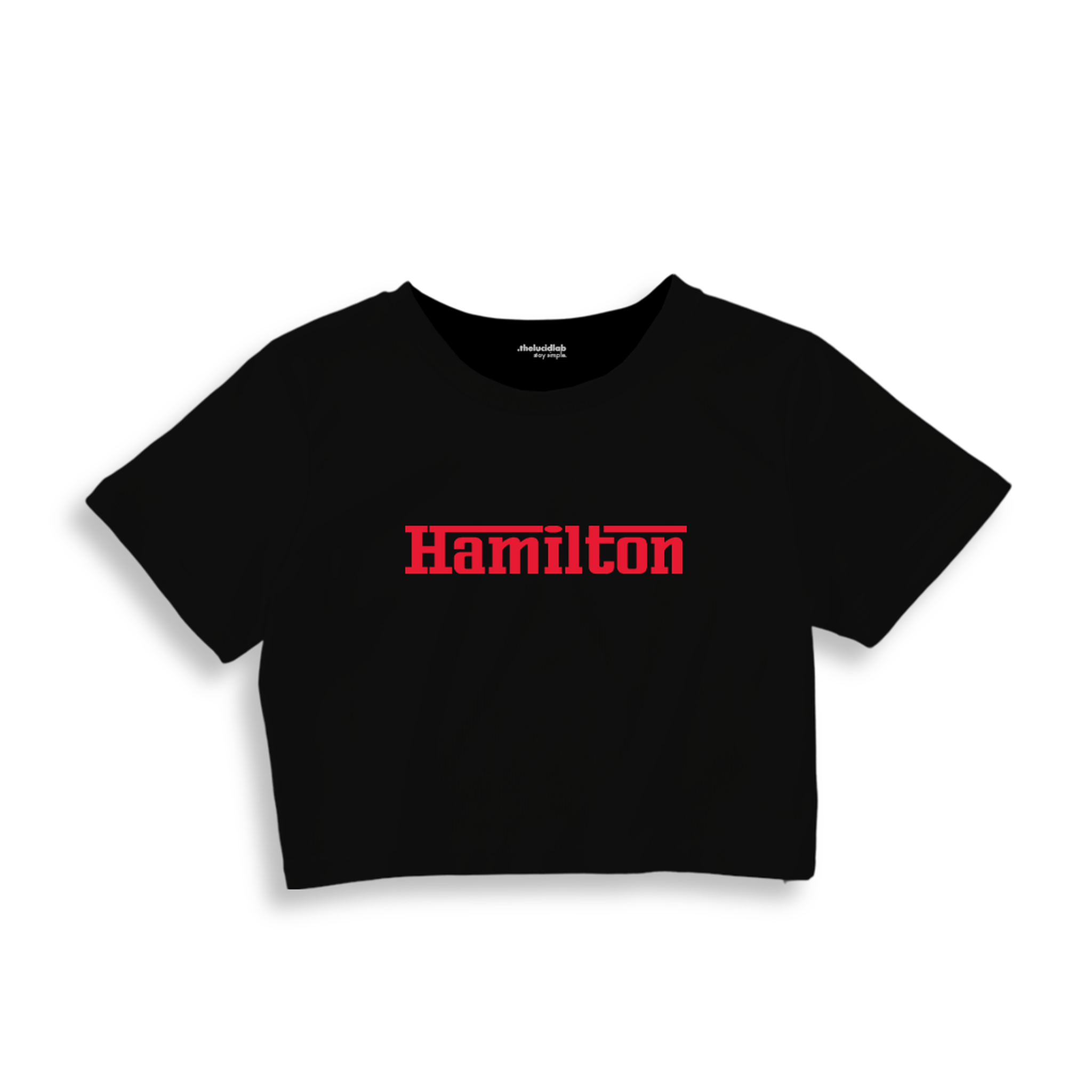 Hamilton / Ferrari Crop Tişört