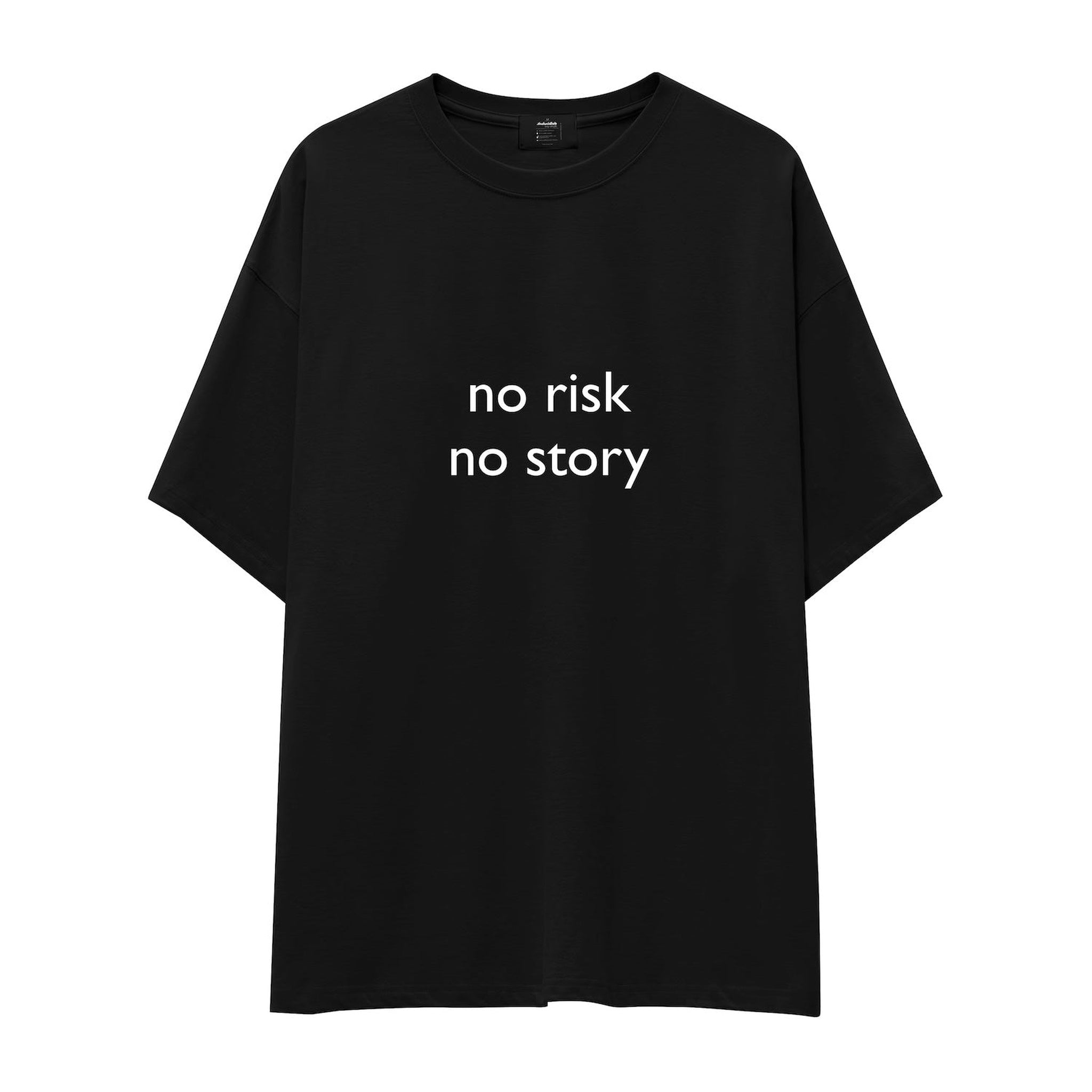No Risk No Story Oversize Tişört