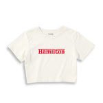 Hamilton / Ferrari Crop Tişört