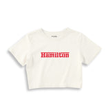 Hamilton / Ferrari Crop Tişört
