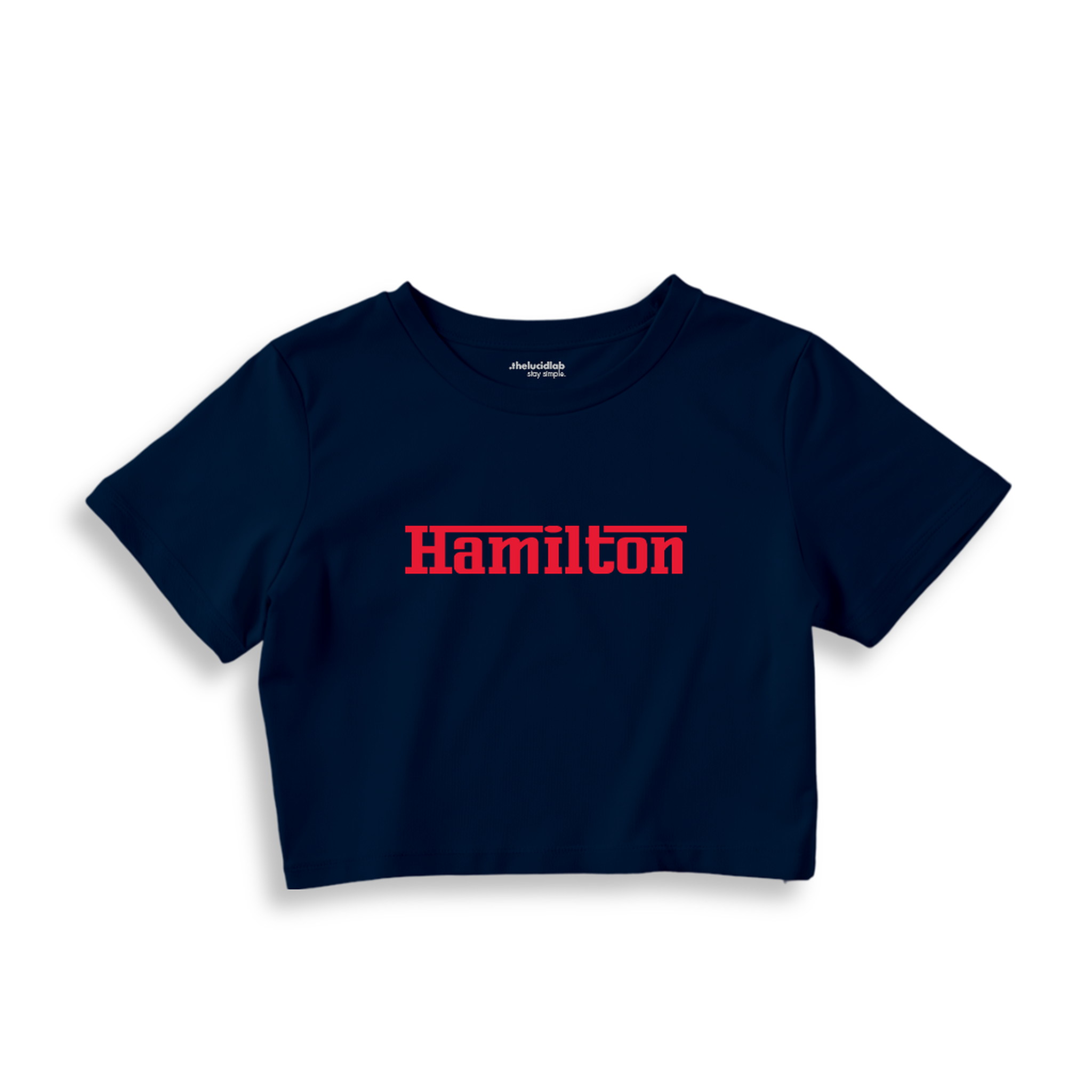 Hamilton / Ferrari Crop Tişört