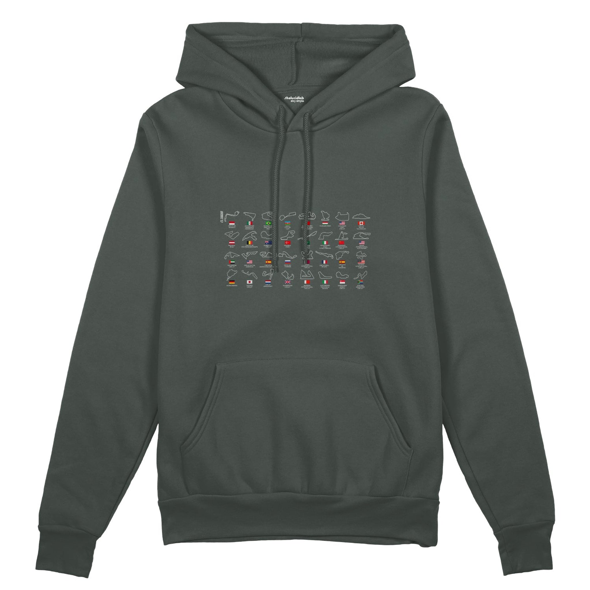 All Tracks / Formula 1 Pistleri Oversize Hoodie
