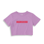 Hamilton / Ferrari Crop Tişört