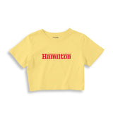 Hamilton / Ferrari Crop Tişört