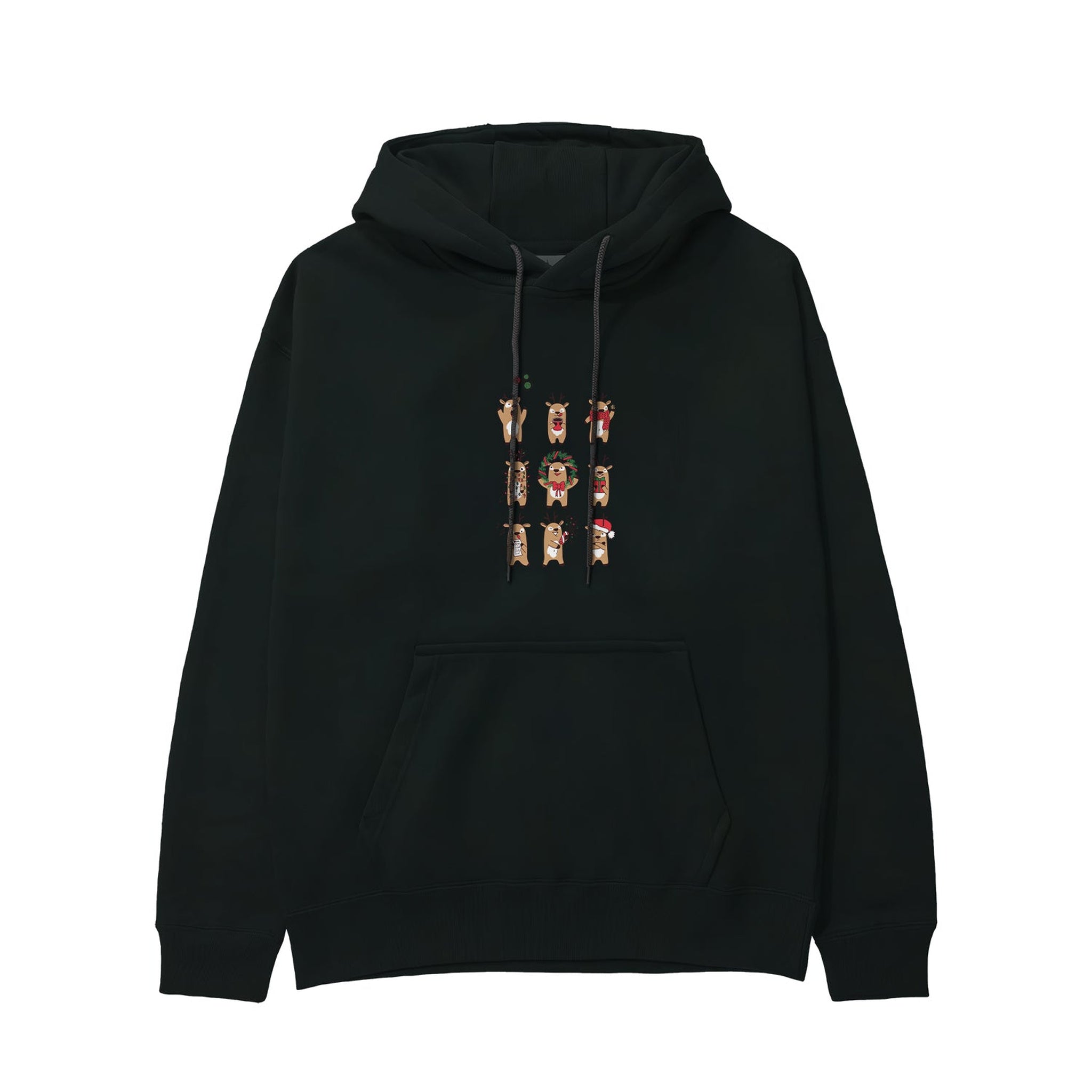 Christmas Reindeer Crew Hoodie