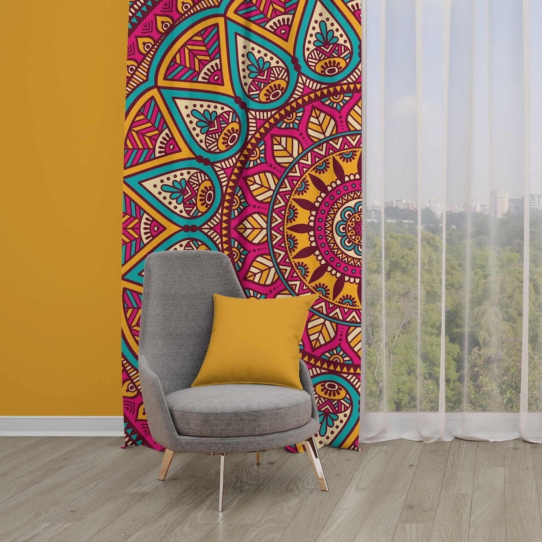 Mandala Fon Perde