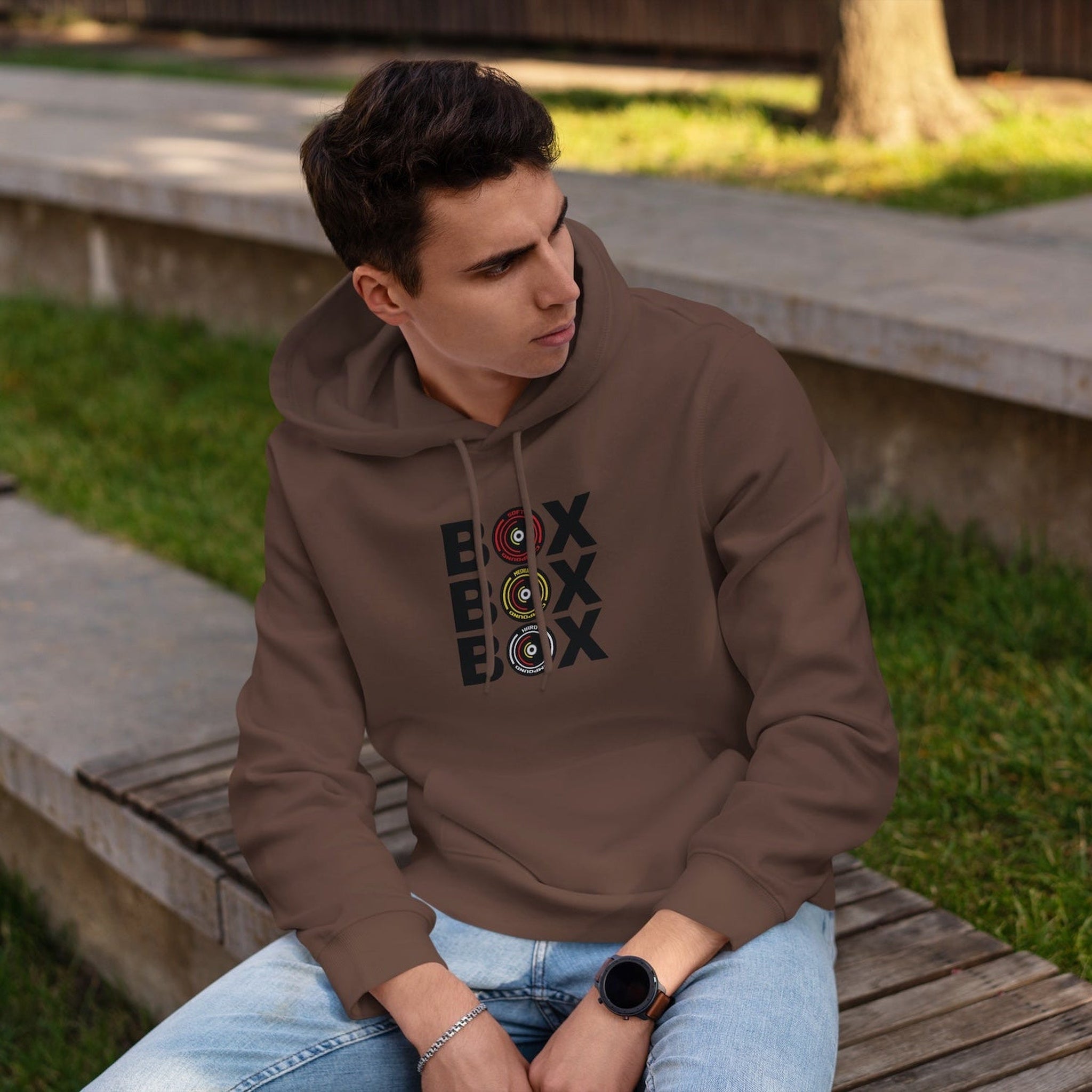 Box Box Box Oversize Hoodie