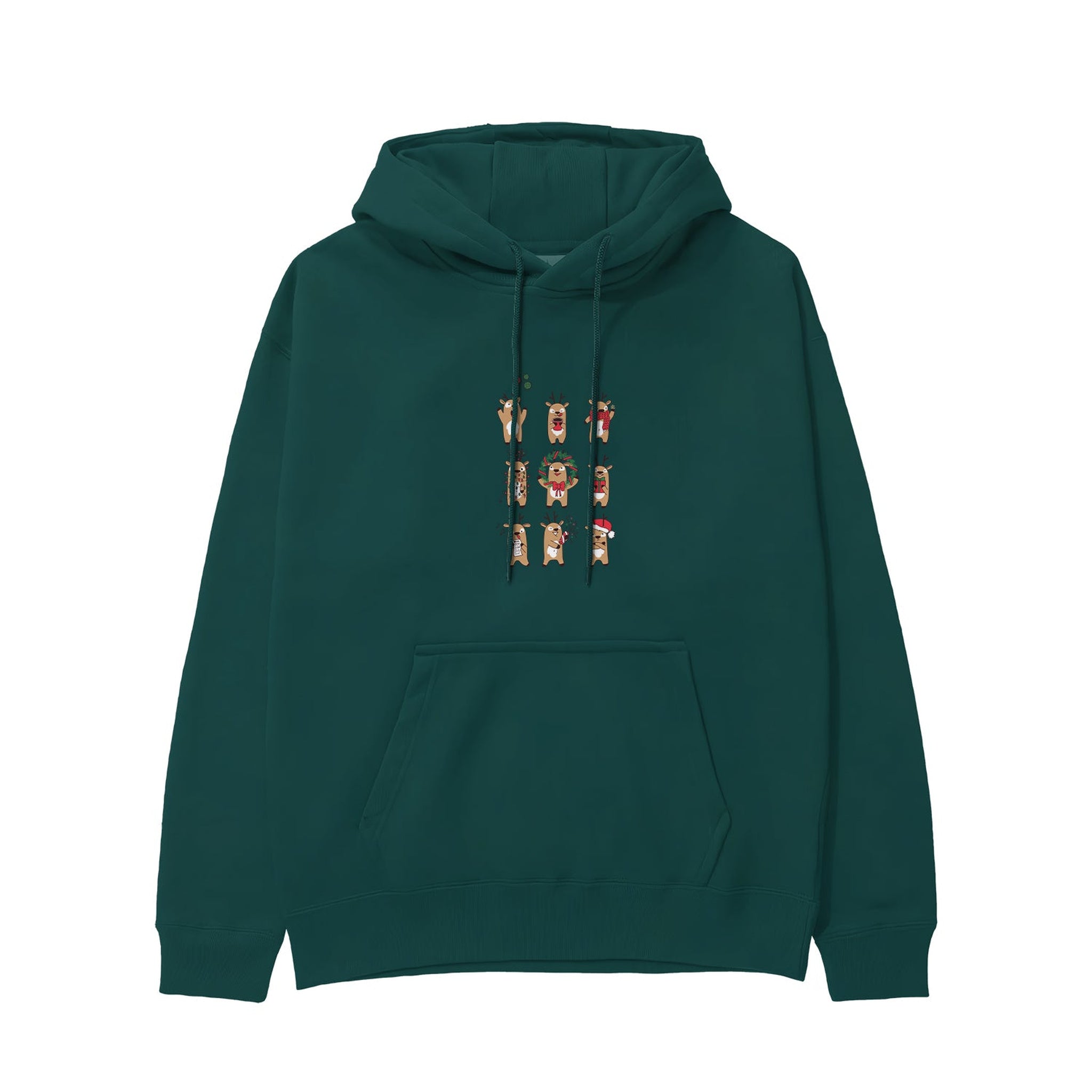 Christmas Reindeer Crew Hoodie