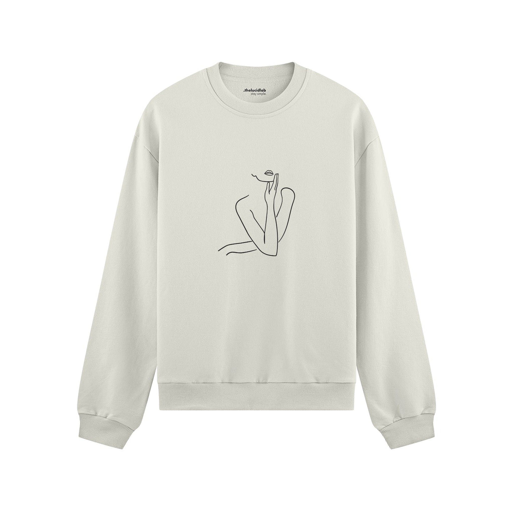 Women / Kadın Silüeti Oversize Sweatshirt