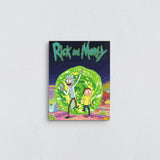 Rick and Morty Portal Kanvas Tablo