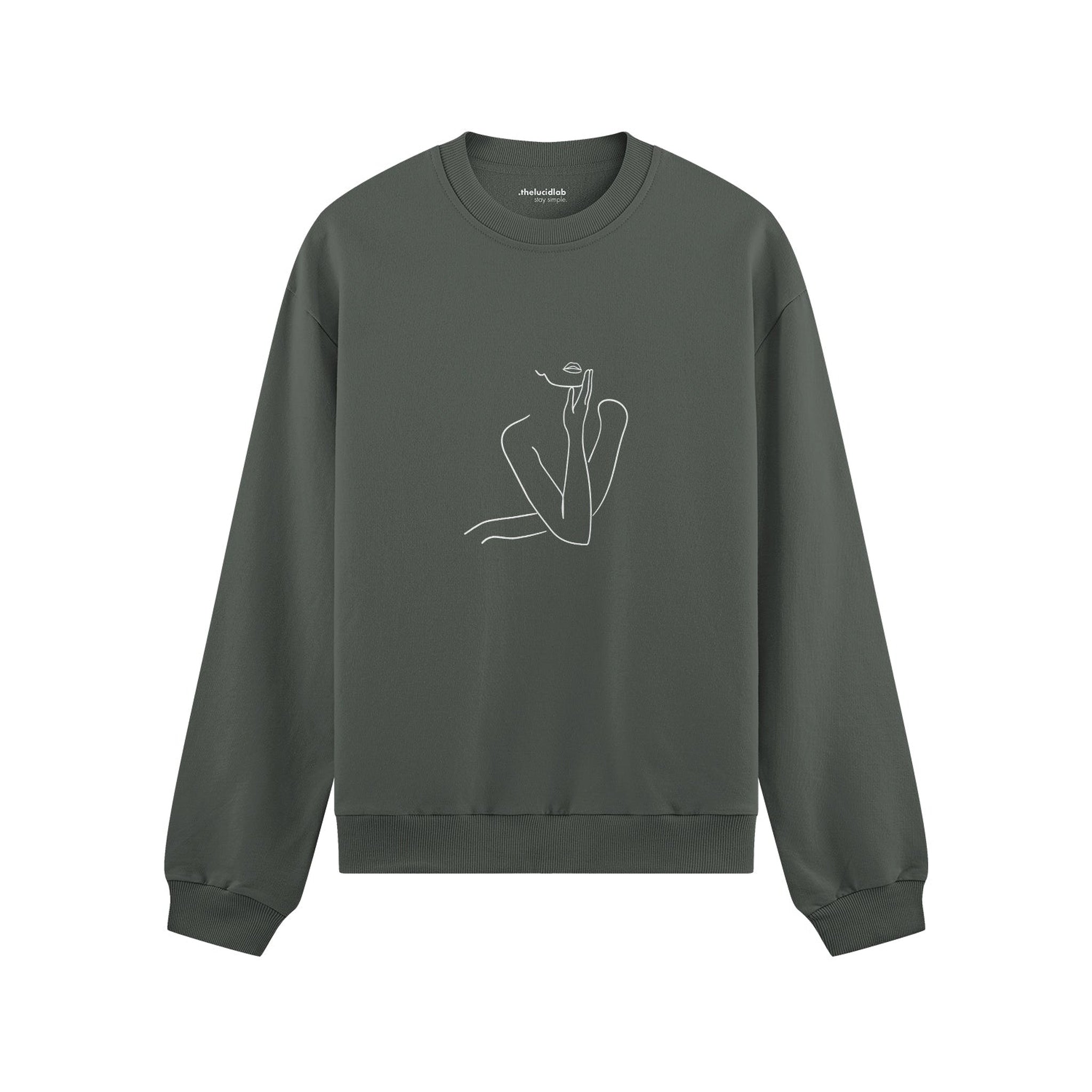 Women / Kadın Silüeti Oversize Sweatshirt