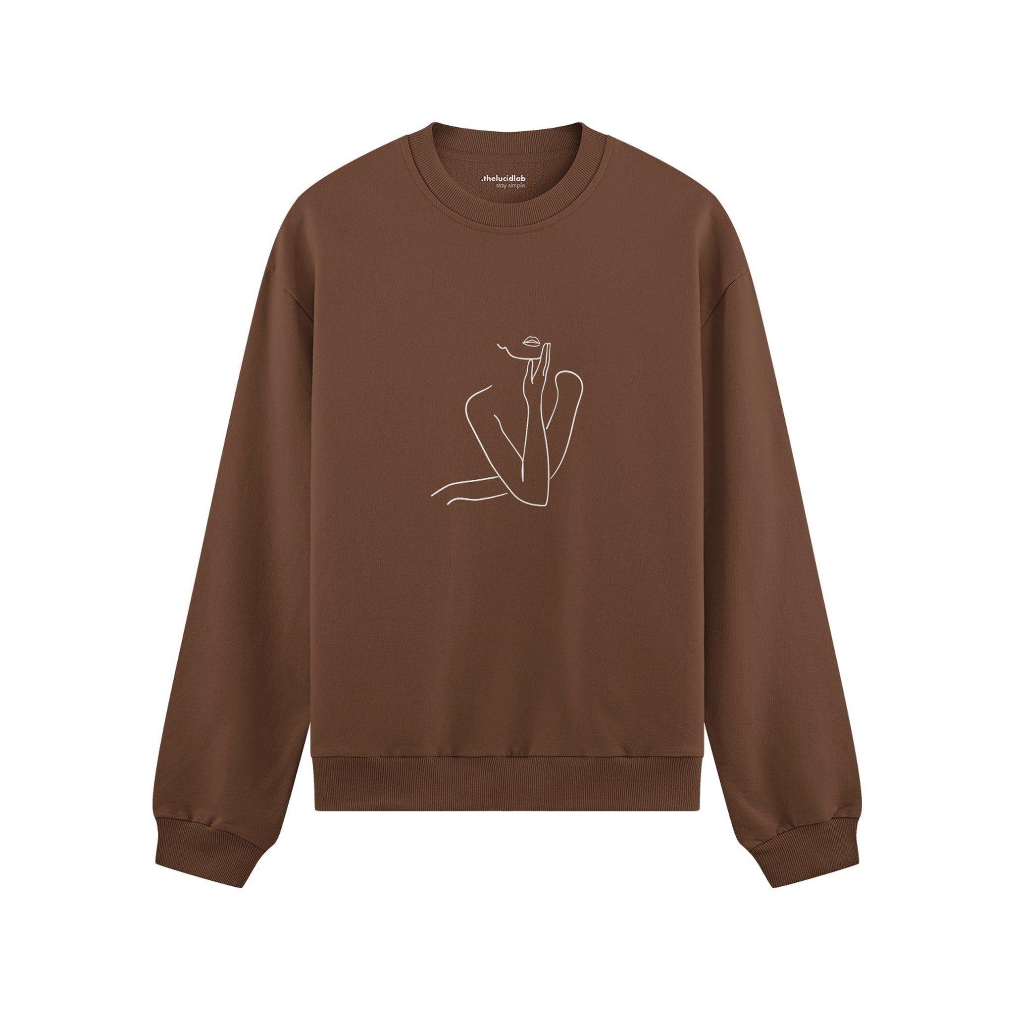Women / Kadın Silüeti Oversize Sweatshirt