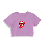 The Rolling Stones Crop Tişört