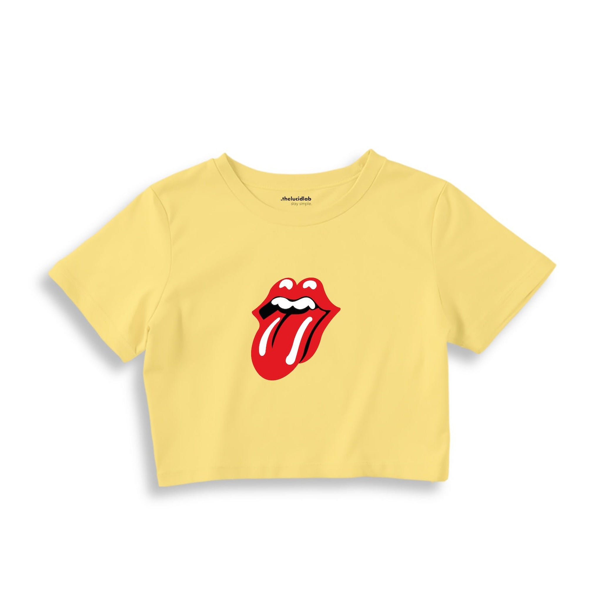 The Rolling Stones Crop Tişört
