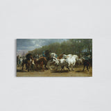 The Horse Fair Kanvas Tablo