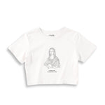 La Gioconda Crop Tişört