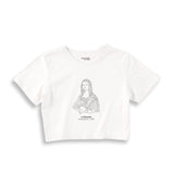 La Gioconda Crop Tişört